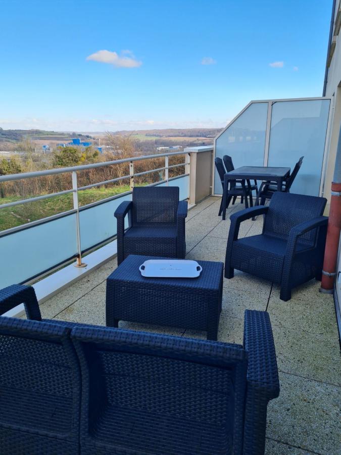 Апартаменты Le Panorama, Echappee Mer Dieppe & Parking Prive Rouxmesnil-Bouteilles Экстерьер фото